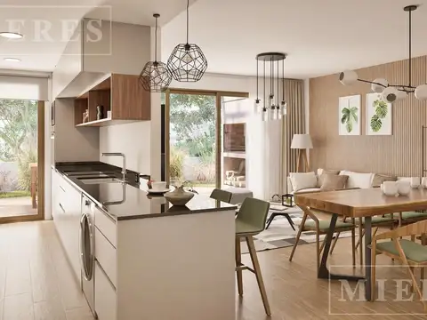 Departamento en venta  3 ambientes en Solara Escobar