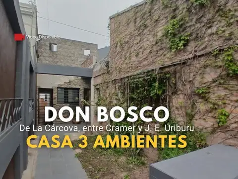 VENTA PH  3AMB, ESCRITORIO Y PATIO  DON BOSCO