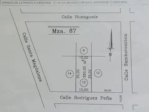 Terreno en Venta en Balneario Sauce Grande, USD 35.000