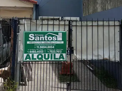 CASA 3 AMBIENTES EN ALQUILER EN HAEDO SUR