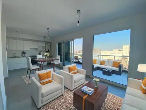 DEPARTAMENTO EN VENTA DE 2 AMBIENTES CON GRAN BALCÓN ATERRAZADO Y PARRILLA – VILLA DEL PARQUE