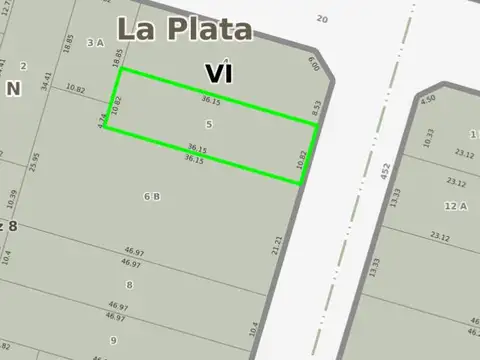 Terreno en Venta de 391,0 m2