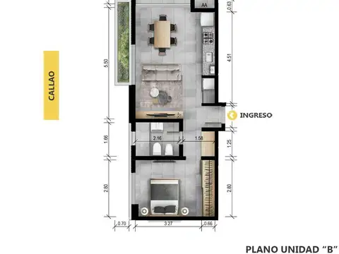 Venta departamento Echesortu Rosario
