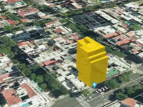 Terreno en venta en Palermo, 2195m2 Vendibles