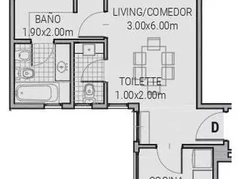 Rivadavia 15500, Piso 4