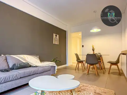 Departamento 2 ambientes con 2 baños
