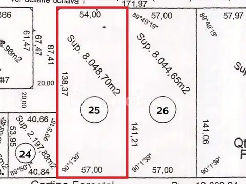 Terreno Fraccion  UF25 en Venta, Parque industrial,  Moreno, G.B.A. Zona Oeste