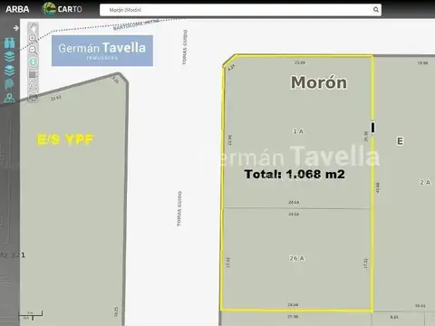 Terreno en Venta en Moron, Partido de Morón