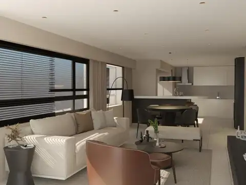 Departamento 3 ambientes con 2 baños