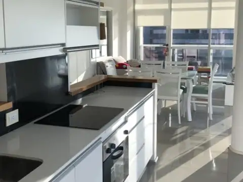 Depto 3 amb vista plena al mar con cochera