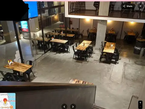 Local gastronómico con vista única a la bahía de Nordelta