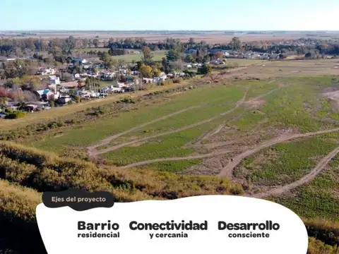 Terreno en Ibarlucea a 15' de Rosario