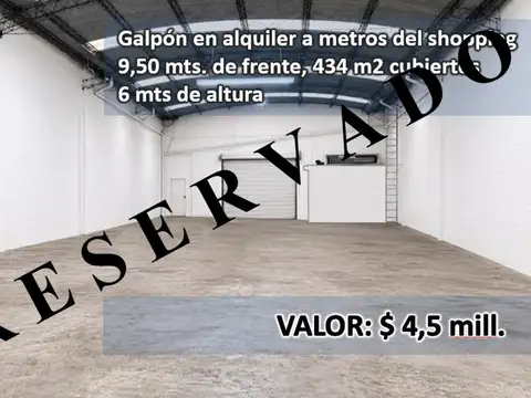 RESERVADO  Alquiler amplio local para múltiples usos, Abasto
