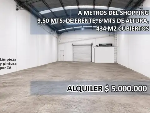 Alquiler amplio local para múltiples usos, Abasto