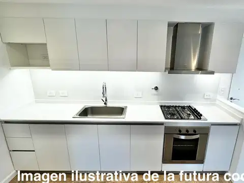 Departamento 2 ambientes con 1 baño