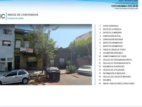 Terreno en Venta en San Cristóbal, CABA
