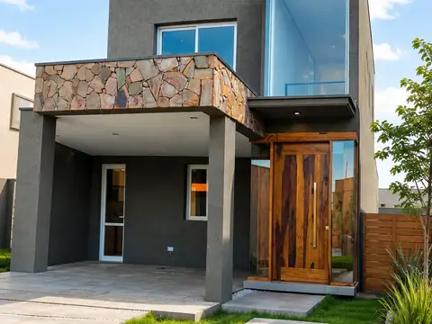 CASA EN VENTA A ESTRENAR EN BARRIO PRIVADO GODOY CRUZ
