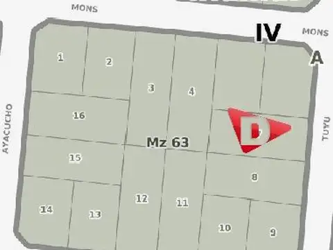 Terreno - Venta - Argentina, Ostende - DEL TUYU 739