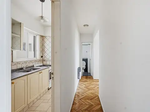 Departamento 3 ambientes con 1 baño