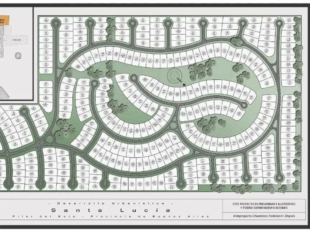 Lote Interno En Venta En Santa Lucía, Pilar Del Es