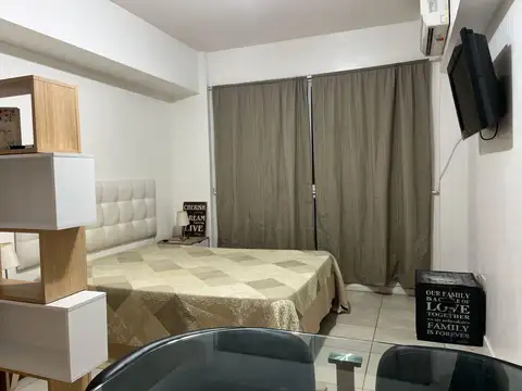Departamento en alquiler monoambiente amoblado y equipado en Balvanera
