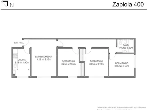 Zapiola 400, Piso 5