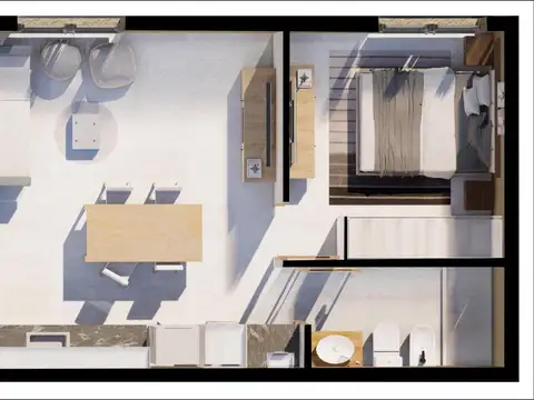 Departamento en pozo en venta en Ciudad de Mendoza