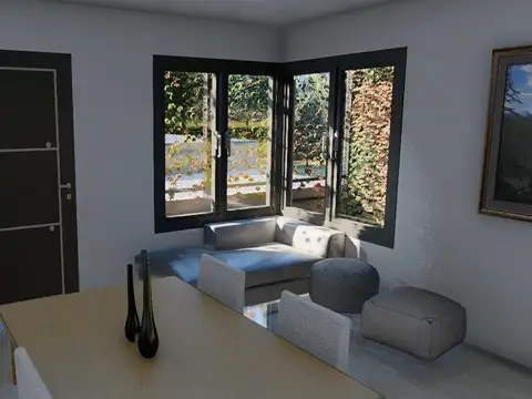 Departamento 2 ambientes con 1 baño