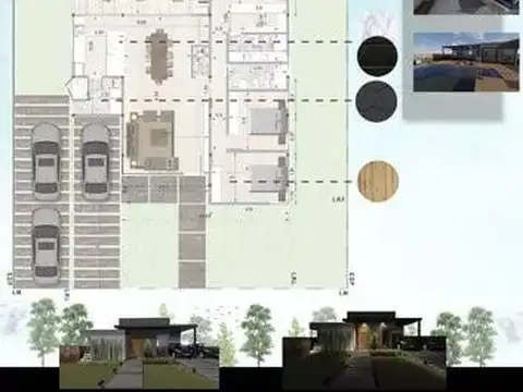 Casa 4 ambientes con 2 baños