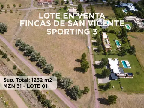 Terreno en Venta en Fincas de San Vicente, Canning