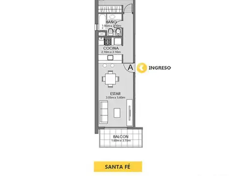 Venta departamento Lourdes Rosario