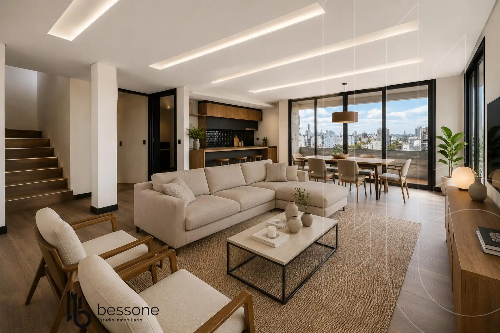 Depto 4 amb, 106m² con terraza y calidad constructiva — Chauvin