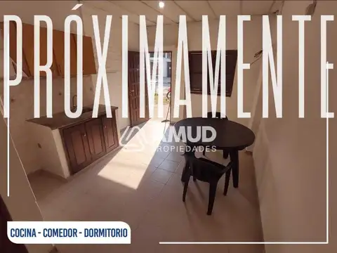 Departamento Monoambiente con 1 baño
