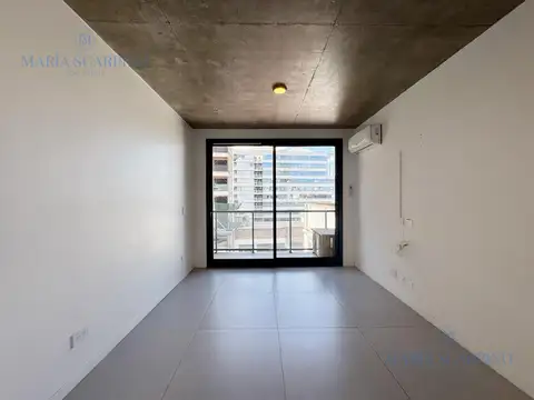 Departamento Monoambiente con Balcón, SUM y Terraza con Pileta