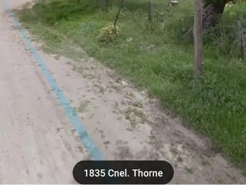 Vendo Terreno calle Cnel. Thorne 1890, San Pedro (BA)