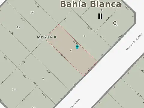 Terreno en Venta en Bahia Blanca, USD 22.300