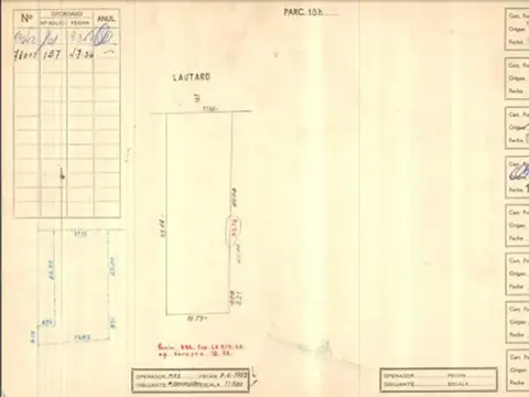 Terreno en Venta de 914,0 m2