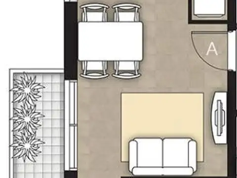 Departamento en Venta en Echesortu, USD 75.000
