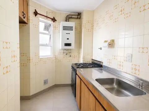 Departamento 2 ambientes con 1 baño