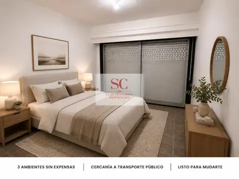 Departamento en Alquiler de 3 ambientes