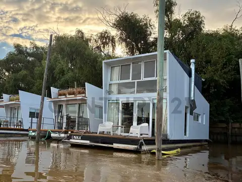 Venta Casa flotante en el Yacht Club Buenos Aires Ideal Airbnb c/Amarra