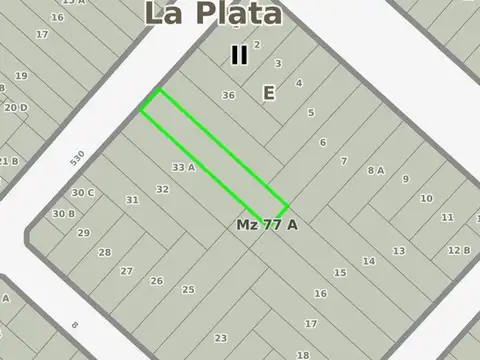 LOTE EN VENTA LA PLATA 600 METROS