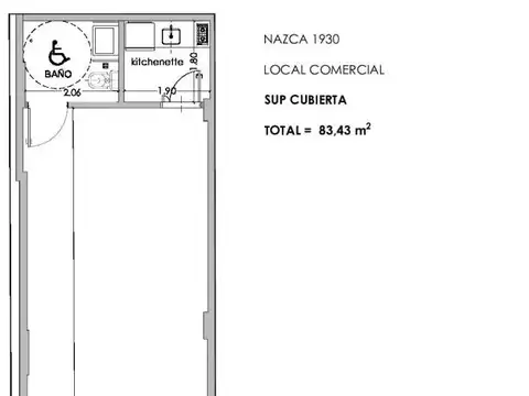 AV NAZCA 1900, Piso 0
