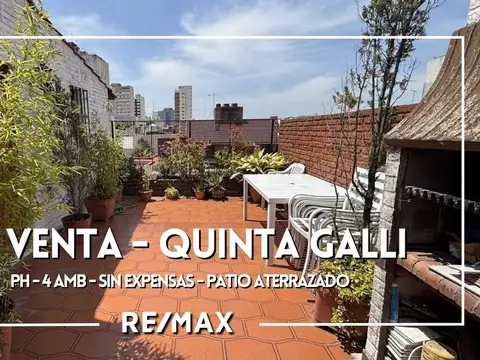 VENTA DÚPLEX 4 AMB BALCÓN TERRAZA – QUINTA GALLI