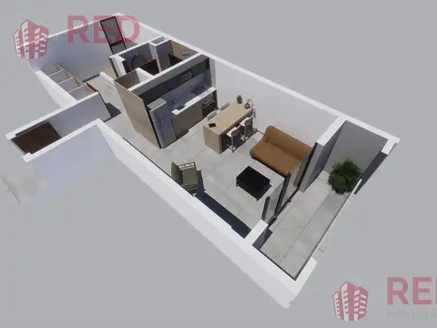 Departamento en Venta con 1 cocheras