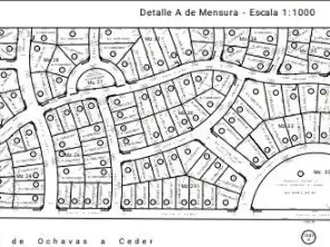 TERRENO EN VENTA  Pehuen Có,  Pueblo 100