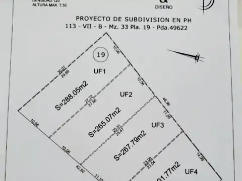 Terreno en Venta de 301,0 m2