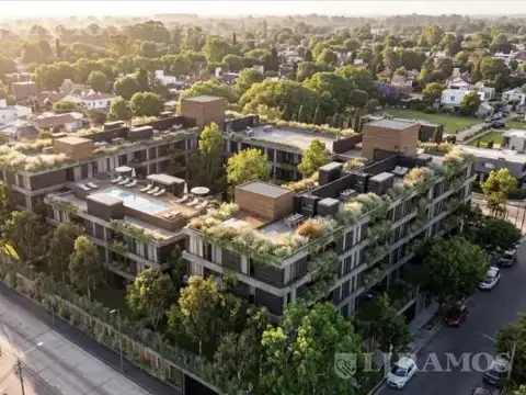 4 ambientes con jardin canchero y moderno en venta en La Horqueta