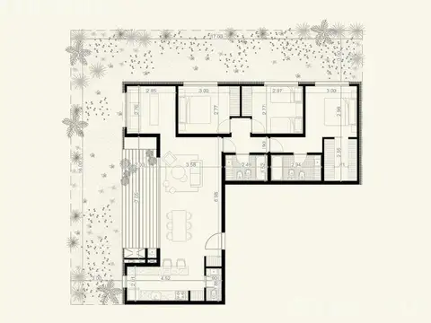 Departamento en Venta de 3 dormitorios