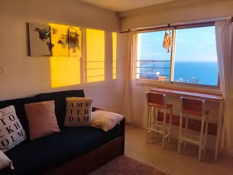 2 AMBIENTES PLENA VISTA AL MAR CON COCHERA AV LURO